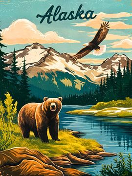 "Geheimnisvolles Alaska: Bezaubernde Natur zum Ausdrucken"