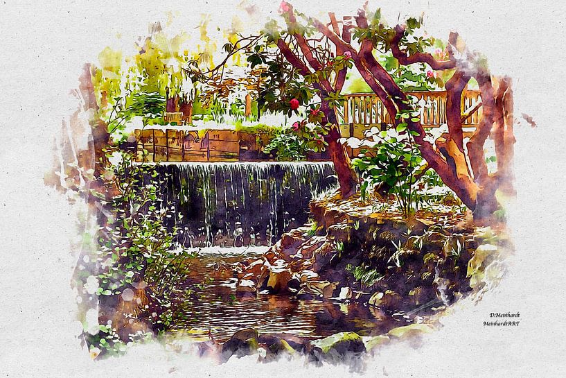 In the whisper of the water by Dietmar Meinhardt