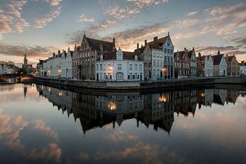 Belgium - Historic city of Bruges - Spiegelrei
