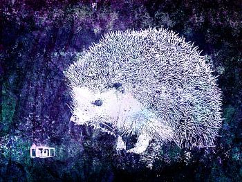 Grote Egel Piepklein Huis