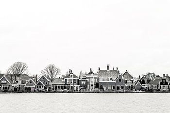 Zicht op Zaanse huizen