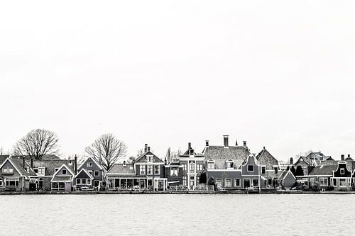 View on Zaanse houses by Els Broers