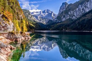 Gosausee und Dachsteingletscher