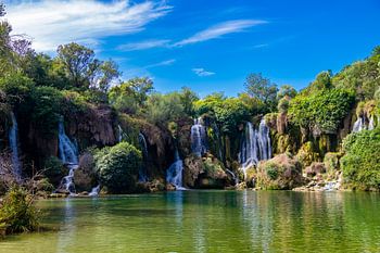 Kravica watervallen in Bosnie en Herzegovina