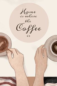 Home is Where the Coffee is van Marja van den Hurk