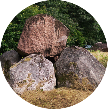 Dolmens at Lindeskov Hestehave, Ørbæk, Denmark van Jörg Hausmann