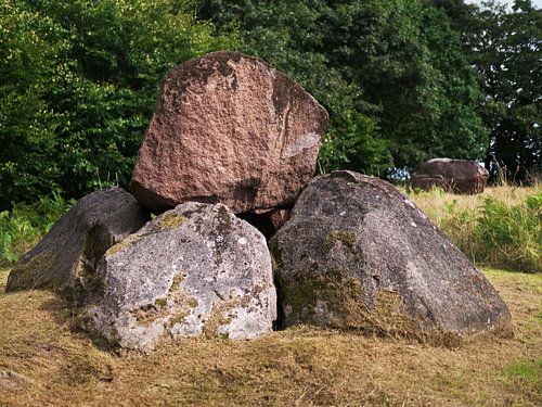 Dolmenanlage Lindeskov Hestehave, Ørbæk, Fünen, Dänemark