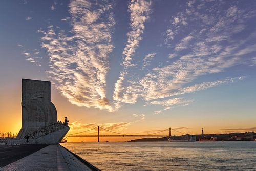 Zonsopgang in Lissabon