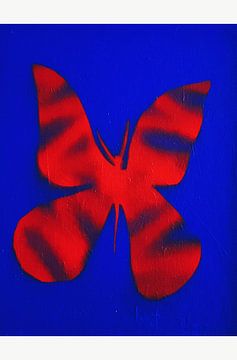Red Butterfly by Mister Artsy