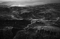 Shadow landscape II - Play of light over the mountains
