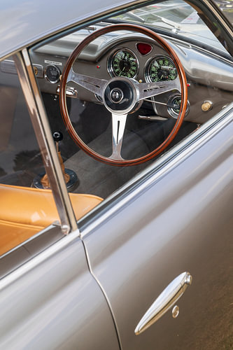 Alfa Romeo 1900 CS jaren 1950 coupé klassieker dashboard