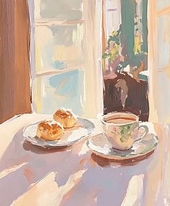 Morgenlicht Stillleben