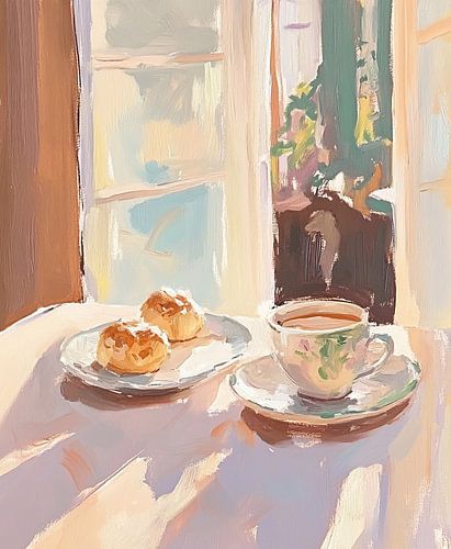 Morgenlicht Stillleben