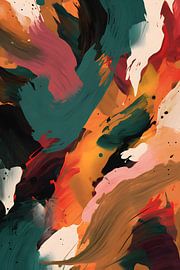 Tableau abstrait sur NJ Midnight Studio