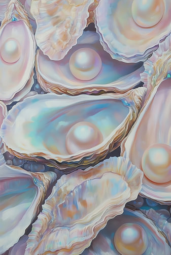 Perlenauster-Muster II