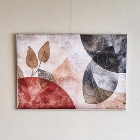 Customer photo: Leaves Garden | Abstract Painting for Garden with Leaves by Flower Studio, on ArtFrame
