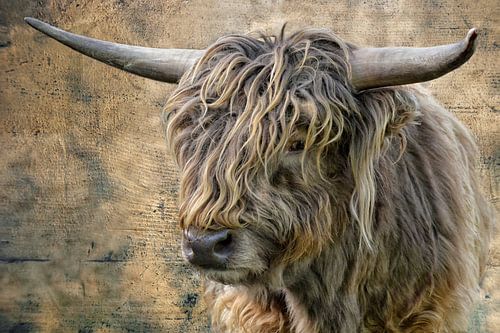 Scottish Highland Cattle young bull