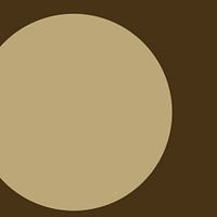 Rond in beige II (gezien bij vtwonen)