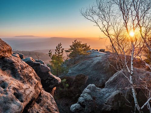 Gohrisch, Saksisch Zwitserland - Hoge Sneeuwberg en Katzstein