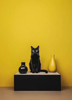Minimalism with a cat