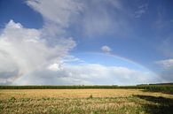 Land onder de regenboog van Rolf Pötsch thumbnail