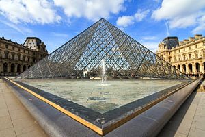 Jalousie-Pyramide aus der Ecke