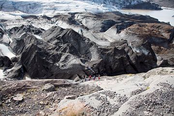 Gletsjer hiking op Vatnajokull van Menno Schaefer