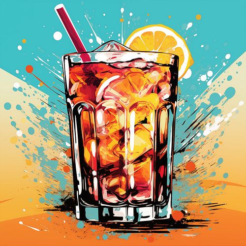 Drankje in popart