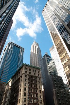 New york in der Nähe des Empire State Building