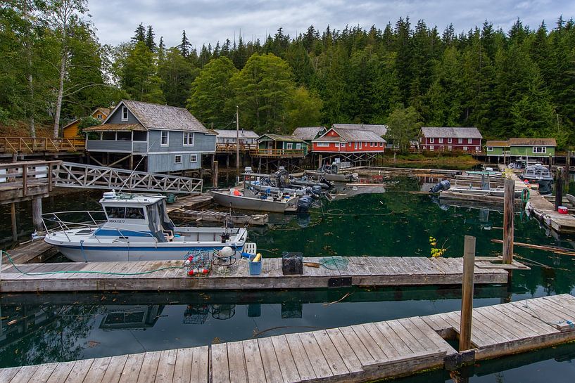 Telegraph Cove vancouver inseln kanada von Robinotof