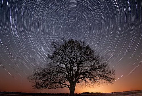 Star trails Gelderland