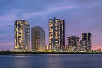 Terrasse an der Maas, Skyline Spijkenisse