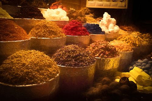 Marché aux épices de Dubaï sur Rene van Heerdt