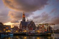 Maassluis during sunset by Roy Poots thumbnail