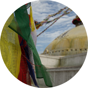 Boudhanath stoepa van Andrea Ooms