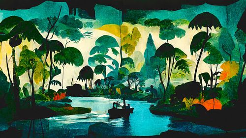 Sur la rivière Jungle