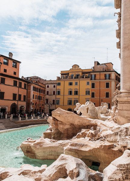 Trevi Fountain in Rome by Dayenne van Peperstraten