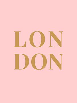 LONDON (in pink gold)