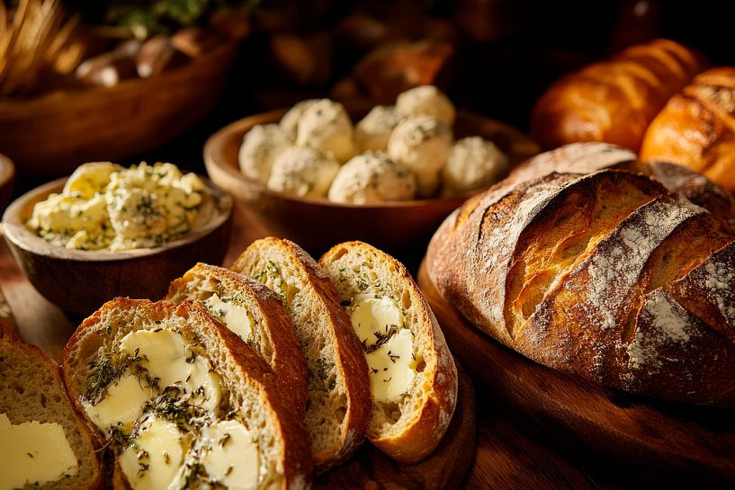 Bread and butter by Poster Art Shop