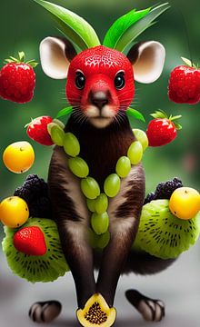 Wolpertinger-Kiwi (Obst)