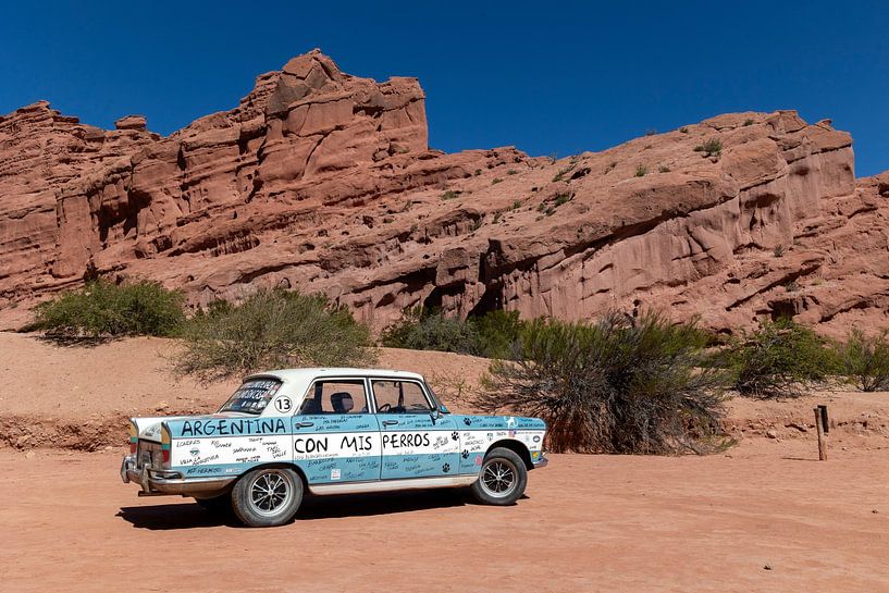 Los Colorados met oldtimer Peugeot (6) van Jolanda van Eek en Ron de Jong
