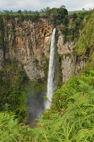 Waterval uit de rots
