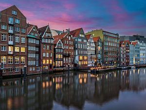 Nikolaifleet in Hamburg, Deutschland