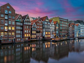 Nikolaifleet in Hamburg, Germany
