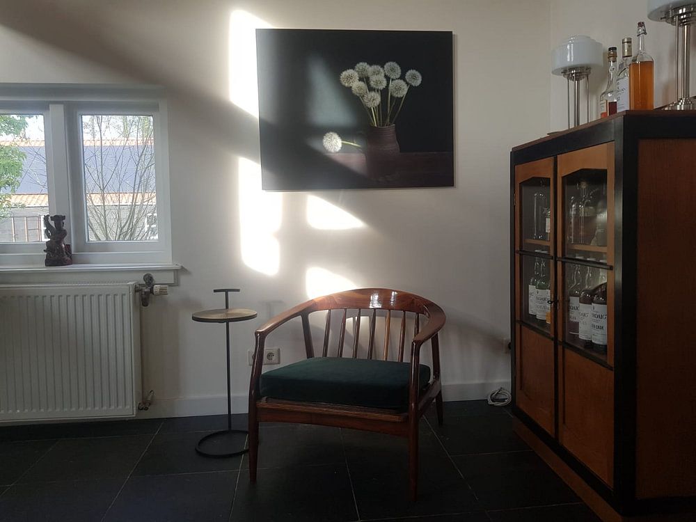 A bouquet of luck, dandelions inspired by the Dutch masters.  by Joske Kempink 