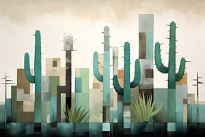 Cactus abstrait