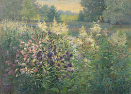 Landschaft mit Glockenblumen, Juliette Wytsman-Trullemans