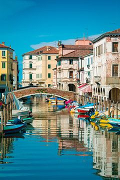 Havenstad Chioggia van Martin Wasilewski