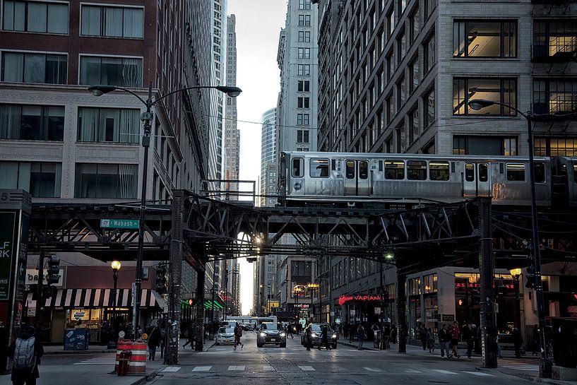 Chicago City II by Tom Kraaijenbrink
