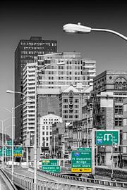 Pittsburgh Downtown Perspectief - colorkey